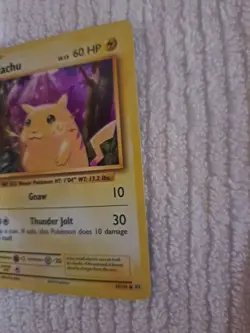 Pikachu Holo Cracked Ice Pokemon XY Evolutions 35/108 nm - Image 4