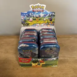 Pokemon Ascended Heroes Mini Tins Full Display Case x10 Sealed Tins Brand New - Image 1
