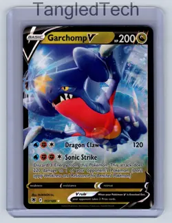 Pokemon Garchomp V 117/189 Astral Radiance English Full Art Near Mint - Image 1