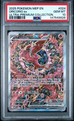 PSA 10 ORICORIO EX 024 BLACK STAR PROMO ULTRA PREMIUM COLLECTION POKEMON 🔥 - Image 1