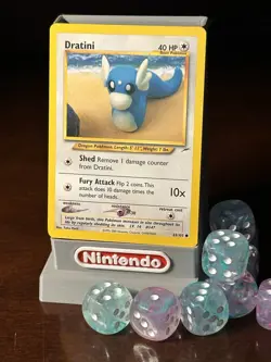 Pokemon TCG Dratini Neo Destiny 63 Regular Unlimited Common - Image 1