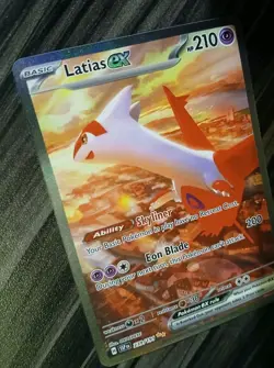 POKEMON Latias EX 239/191 SIR SPECIAL ILLUSTRATION RARE Surging Sparks *READ* - Image 5