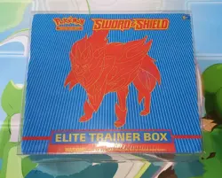 Pokemon TCG Sword & Shield Elite Trainer Box (ETB) New Factory Sealed - Image 1