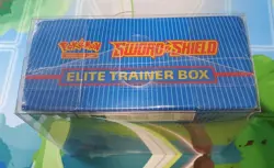 Pokemon TCG Sword & Shield Elite Trainer Box (ETB) New Factory Sealed - Image 4