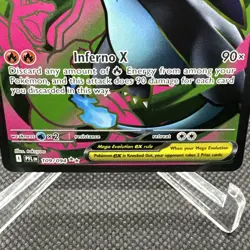 Pokemon ME Phantasmal Flames Mega Charizard X ex 109/094 Ultra Rare Full Art NM - Image 4