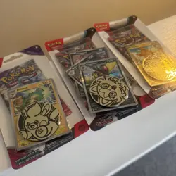2 x SEALED Pokemon Obsidian Flames Blister Pack + 1 x temperal forces - Image 2
