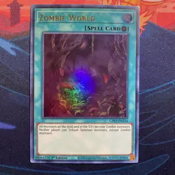 ( ZOMBIE WORLD ) - Ultra Rare - GFP2-EN154 - 1st NM - Yu-Gi-Oh Ghosts From Past - Image 1