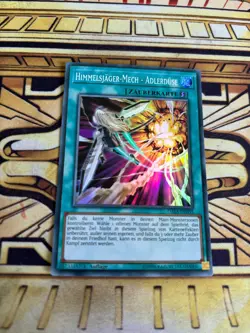 Yugioh Himmelsjager Mech Adlerduse Super Rare DASA-DE035 - Image 1