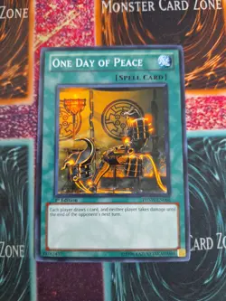 Yu-Gi-Oh! TCG One Day of Peace PHSW-EN060 Common 1st Edition Near Mint - Image 1