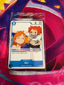 Girl P-096 English Sealed Promo One Piece TCG - Image 1