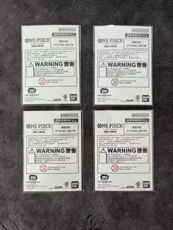 ONE PIECE Card Game 4x Sanji ST10-004 8 Pack Battle Champion Promo Card unopen - Image 2