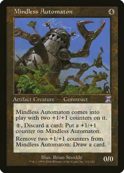Mindless Automaton Time Spiral - Timeshifted NM Artifact Special CARD ABUGames - Image 1