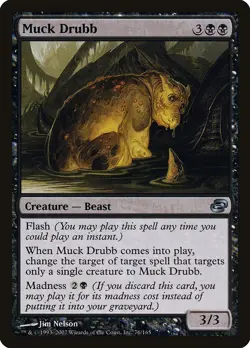 Muck Drubb Planar Chaos NM Black Uncommon MAGIC THE GATHERING CARD ABUGames - Image 1