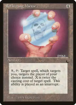 Reflecting Mirror The Dark NM Artifact Uncommon MAGIC GATHERING CARD ABUGames - Image 1