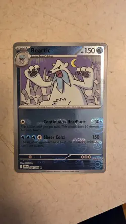 Beartic Master Ball Pattern Holo Card 026/086 Black Bolt - Image 1
