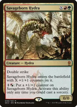 Savageborn Hydra Guild Kit: Gruul NM Red Green Mythic Rare MAGIC CARD ABUGames - Image 1