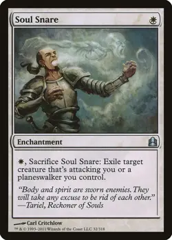 Soul Snare Commander NM White Uncommon MAGIC THE GATHERING MTG CARD ABUGames - Image 1