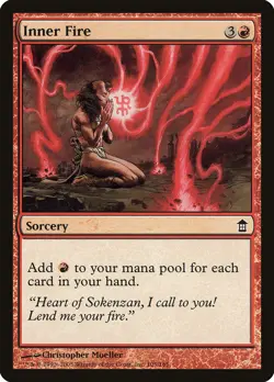 Inner Fire Saviors of Kamigawa NM Red Common MAGIC THE GATHERING CARD ABUGames - Image 1