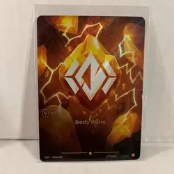 League of Legends Riftbound Body Rune Alt Art OGN Rune Card Fairfoul 126a/298 - Image 1