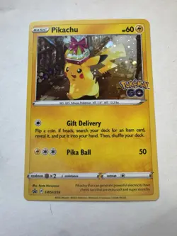 Pokemon: Pikachu SWSH234 Cosmos Holo Black Star Promo Card NM - Image 1