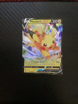Pikachu V Promo SWSH: Sword & Shield Promo Cards SWSH285 NM - Image 1