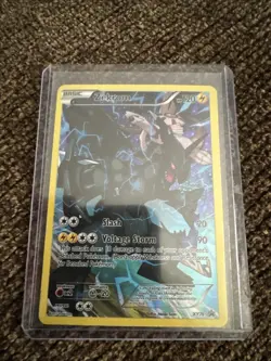 Pokemon Zekrom Full Art Promo Holo XY76 XY 120 HP Slash Voltage Storm Card - Image 1