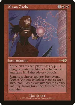 Mana Cache Nemesis NM Red Rare MAGIC THE GATHERING MTG CARD ABUGames - Image 1