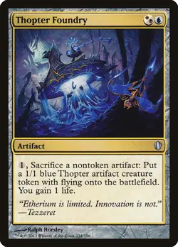 Thopter Foundry Commander 2013 PLD Artifact Uncommon CARD ABUGames - Image 1
