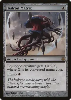 Hedron Matrix Rise of the Eldrazi NM Artifact Rare MAGIC MTG CARD ABUGames - Image 1