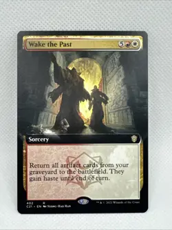 MTG - Wake the Past (Extended Art) Commander 2021 Regular NM Unplayed - Image 1