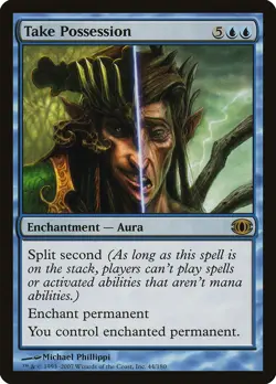 Take Possession Future Sight NM Blue Rare MAGIC THE GATHERING CARD ABUGames - Image 1