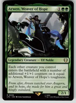 Arwen, Weaver of Hope Commander: The Lord of the Rings 35 MTG NM - Image 1