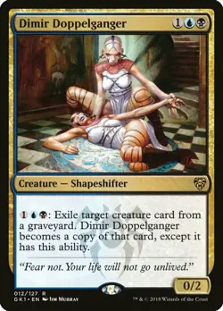 Dimir Doppelganger Guild Kit: Dimir NM Blue Black Rare MAGIC MTG CARD ABUGames - Image 1