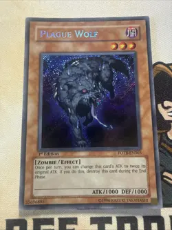 Plague Wolf - FOTB-EN065 - Secret Rare - 1st Edition - Yugioh LP - Image 2