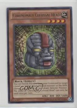 Chronomaly Colossal Head (R) Unlimited YuGiOh eturn of the Duelist #REDU-EN010 - Image 1