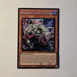 Gruesome Grave Squirmer MP25-EN065 Prismatic Secret Rare 1st Ed Yugioh - Image 1