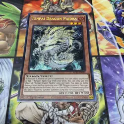 MP25-EN064 Tenpai Dragon Paidra Prismatic Secret Rare 1st Edition YuGiOh Card - Image 1