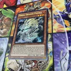 MP25-EN064 Tenpai Dragon Paidra Prismatic Secret Rare 1st Edition YuGiOh Card - Image 2