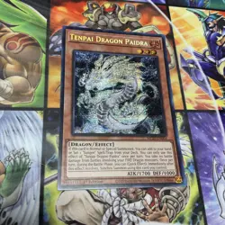 MP25-EN064 Tenpai Dragon Paidra Prismatic Secret Rare 1st Edition YuGiOh Card - Image 3