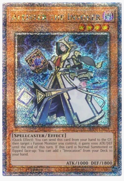 Aleister the Invoker (Quarter Century Secret Rare) RA04-EN278 Yugioh Tcg - Image 1