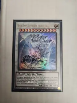 Yugioh Blue-Eyes Ultimate Spirit Dragon 25LP-EN020 Emblazoned Ultra Rare NM - Image 1
