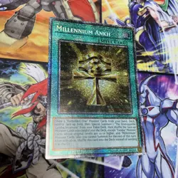 YUGIOH x1 MP25-EN011 MILLENNIUM ANKH - STARLIGHT RARE 1st EDITION - Image 3
