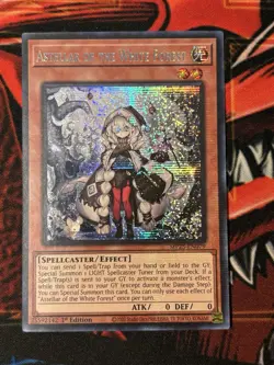 Yugioh! MP25-EN079 ASTELLAR OF THE WHITE FOREST - SECRET RARE 1st Ed NM - Image 1