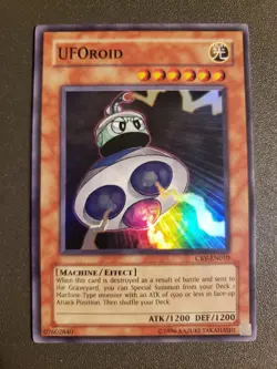 YUGIOH UFOROID CRV-EN010 Unlimited SUPER LP - Image 1