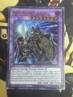 Yugioh: Master Of Chaos - BACH-EN036 - Ultra Rare - 1st Edition - NM - Image 1