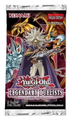 Yu-Gi-Oh! Yugioh Sealed Booster PACK Legendary Duelists Rage Of Ra 1st Edition - Image 1