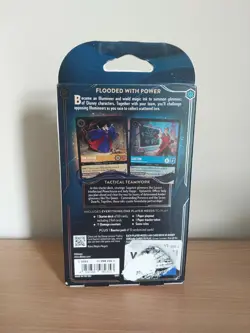 Disney Lorcana TCG Rise of the Floodborn Sealed Amber And Sapphire Starter Deck! - Image 2