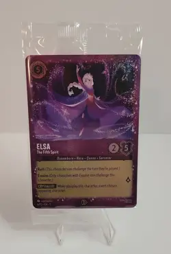 Elsa - The Fifth Spirit 6 Disney Lorcana Promo Cards Holo - Image 1