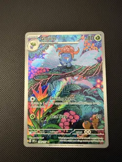 Pokemon TCG Gloom Obsidian Flames Illustration Rare Card 198/197 - Image 1