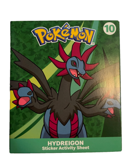 Pokemon Card Mcdonalds Booster Pack 2024 #10 Hydreigon Sticker Activity UNOPENED - Image 1